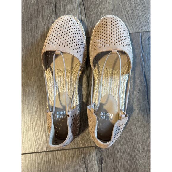 Eileen Fisher Lee Espadrille Flat Size 10 - Picture 4 of 6
